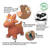 JAMARA 460591 Dino HoppyDoo Bouncy Toy for Children, Bouncing Toy Baby Indoor/Outdoor, Gift for Kids, Garden Toy, Bouncing, Easy Care, BPA-Free, with Pump view 4