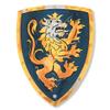 Liontouch - Noble Knight Foam Shield for Kids, Blue/Medium - Age 3-8 | 15.4 x 11.8 in | Medieval Pretend Play Toy with Golden Lion Theme | Safe Battle Accessory for Dress Up & Costumes for Boys view 1