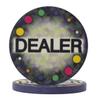 Large 2 Inch Ceramic Texas Holdem Poker Dealer Button view 1