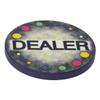 Large 2 Inch Ceramic Texas Holdem Poker Dealer Button view 3