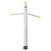 Cloud 9 Inflatable Wacky Waving Tube Man with Blower, White 20 ft Dancing Air Puppet with Flailing Arms view 2