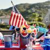 Patriotic Metal Pail Large - Party Supplies - 3 Pieces view 2