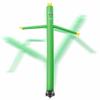 Cloud 9 Inflatable Wacky Waving Tube Man with Blower, Green 20 ft Dancing Air Puppet with Flailing Arms view 4