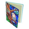 Crystal Art Notebook - Owl and Fairy Tree Notebook Kit - Create a Sparkling Notebook Cover Using Crystals - for Ages 8 and up view 2