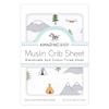 Amazing Baby Cotton Muslin Fitted Crib Sheet, Outdoor Adventure view 3