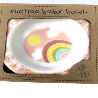 SUGARBOOGER Suction Bowl, Rainbows & Sunshine