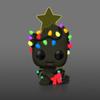 Funko POP! Marvel Holiday Groot with Lights (Glow in The Dark), Exclusive, Multicolor, 3.75 inches view 2