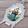 12 Pieces Santo Nio de Atocha Keychain Baptism Favor Memorial Gift Holy Infant of Atocha view 4