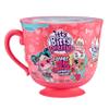 ITTY BITTY PRETTYS Tea Party Surprise Teacup Dolls Playset (Series 1) by ZURU Toys for Girls (Over 25 Surprises) - Kitten and Princess, Pink Large Tea Cup view 1