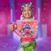 ITTY BITTY PRETTYS Tea Party Surprise Teacup Dolls Playset (Series 1) by ZURU Toys for Girls (Over 25 Surprises) - Kitten and Princess, Pink Large Tea Cup view 2