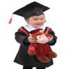 Plushland Bulldog Plush Stuffed Animal Toys Present Gifts for Graduation Day, Personalized Text, Name or Your School Logo on Gown, Best for Any Grad School Kids 12 Inches(Black Cap and Gown) view 4