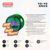 Duncan Toys Reflex Auto Return Yo-Yo, Beginner String Trick Yo-Yo, Green view 4
