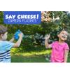 Fubbles Bubble Camera with Realistic Shutter Sound, Fun Lights and Music. Includes Premium Bubble Solution, Blue (47301E) view 4