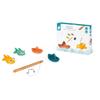 Janod Bath Time Fish Them All Bathtime Fishing Game with 2 Fish Squirters, Fishing Pole, and 2 Boats - Bathing Toy - Ages 24 Months+ - J04715 view 3