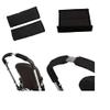 3 pc Cushion Shoulder Harness Pad Covers and Handlebar Covers Grips Slip On for Quinny Baby Child Strollers and/or Car Seats Accessories Replacement Parts (Handlebar Grips Only) view 2