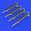 Eduard EDB672237 Brassin 1:72-R-3R Missiles for MiG-21 view 2