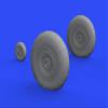 Eduard EDB648543 Brassin 1:48-He 111 Wheels Late (ICM) view 2
