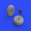 Eduard EDB648543 Brassin 1:48-He 111 Wheels Late (ICM) view 3