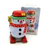 Charmgle Wind-Up Tin Toy Snowman, Retro Walking Robot Adult Collection Clockwork Toy, Xmas Party Favor Toys Home Bar Decoration view 1