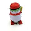 Charmgle Wind-Up Tin Toy Snowman, Retro Walking Robot Adult Collection Clockwork Toy, Xmas Party Favor Toys Home Bar Decoration view 3