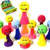 PROLOSO Jumping Popper Colorful Spring Launchers Bouncy Toy Balls 24 Pcs view 1