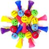 PROLOSO Jumping Popper Colorful Spring Launchers Bouncy Toy Balls 24 Pcs view 2