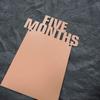 1st Birthday Baby Photo Banner - Perfect 1-12 Month Photo Prop Garland Bunting Baby Shower Party Decoration Kraft view 4