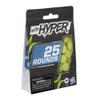 Nerf Hyper 25-Round Boost Refill, Includes 25 Hyper Rounds, for Use Hyper Blasters, Stock Up Hyper Games,Multi view 3