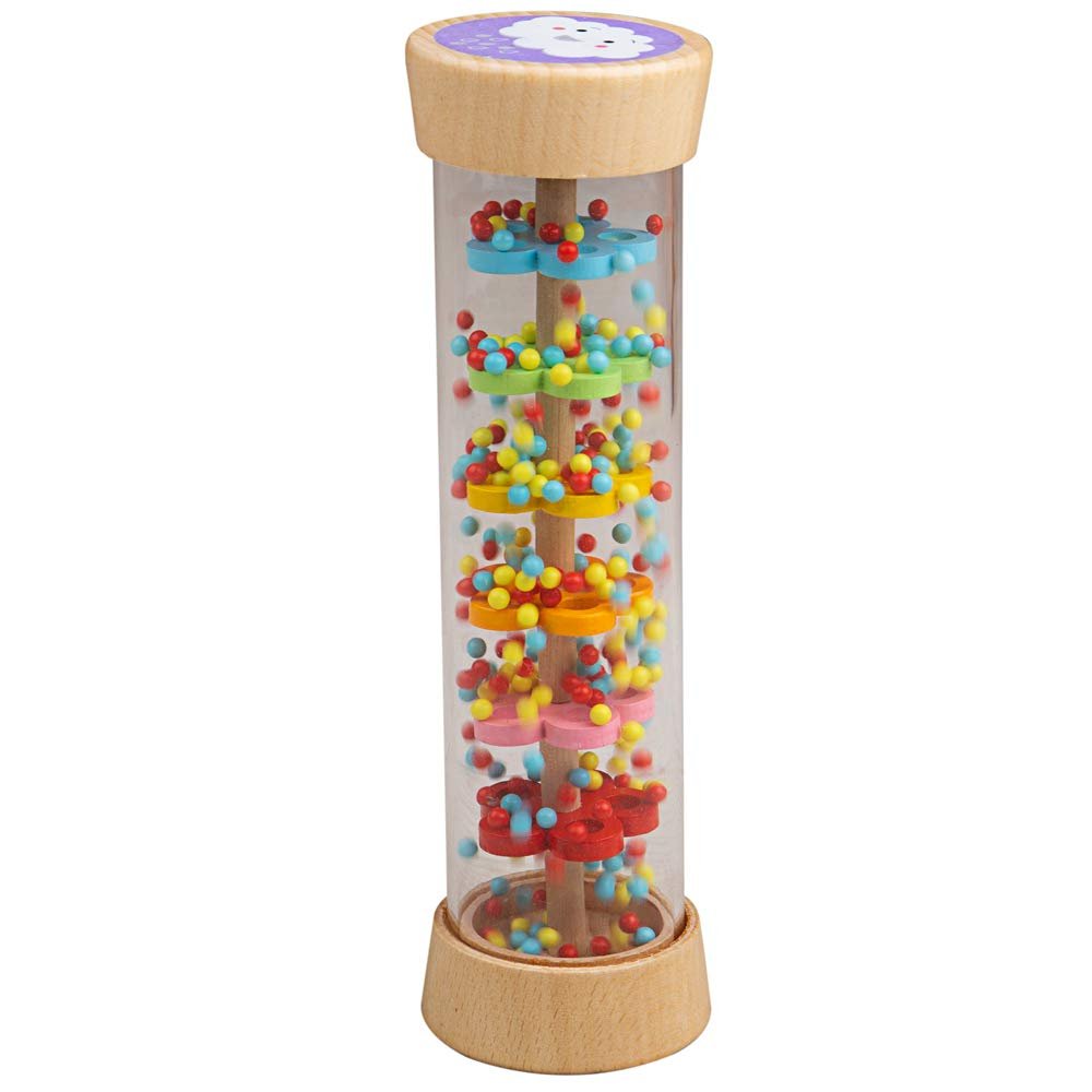 Bigjigs Baby Wooden Rainmaker Musical Instrument Toy