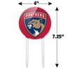 Acrylic NHL Florida Panthers Logo Cake Topper Party Decoration for Wedding Anniversary Birthday Graduation view 2