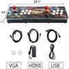 30000 Games in 1 Arcade Game Console ,Pandora Treasure 3D Double Stick,30000 Classic Arcade Games,Search Game, Support 3D,Favorite List, 4 Players Online,1280X720 Full HD Video view 3