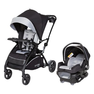 Baby Trend Sit N Stand 5-in-1 Shopper Travel System, Moondust