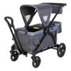 Baby Trend Expedition 2-in-1 Stroller Wagon Plus, Ultra Grey view 1
