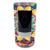 MightySkins Carbon Fiber Skin for Ring Stick Up Cam Battery - Rainbow Kaleidoscope | Protective, Durable Textured Carbon Fiber Finish | Easy to Apply, Remove, and Change Styles | Made in The USA view 1