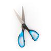 Cli Charles Leonard Cushion Grip 7" Straight Stainless Steel Scissors, Pointed Tip, Blue And Black Handle, Pack Of 12 (Chl80700-12) view 2
