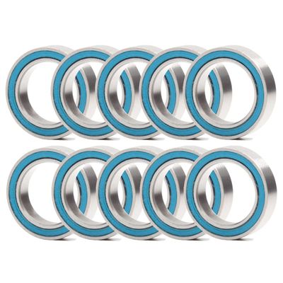 6700-2RS Ball Bearing 10x15x4mm,ABEC-3 10x15 6700-2RS Blue Rubber Sealed Ball Bearings (Pick of 10pcs)
