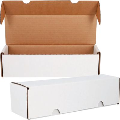 BCW Single Row Gaming Card Storage Box - 2ct | 1000 Count Card Holder Box | Corrugated Paper Cardboard Holder | Card Storage Box For Bulk CCG Card Collection Organization