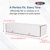 BCW Single Row Gaming Card Storage Box - 2ct | 1000 Count Card Holder Box | Corrugated Paper Cardboard Holder | Card Storage Box For Bulk CCG Card Collection Organization view 3