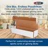 BCW Single Row Gaming Card Storage Box - 2ct | 1000 Count Card Holder Box | Corrugated Paper Cardboard Holder | Card Storage Box For Bulk CCG Card Collection Organization view 4