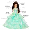Kinnex Collections by Amanda 18" Quince Anos Quinceanera Last Doll Muneca Centerpiece ~ KB18724-3B~Pink~ (Pink-18724-3B) view 4