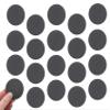 Stonehaven Miniatures 20PK - Blank Miniature Bases, 2" Diameter - Designed for 28mm Scale Table Top War Game Miniatures - Plastic, Black view 1