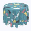 Fabric Textile Products, Machine Washable, 100% Milliken Polyester, Tablecloths, Table Runners, Napkins, & Outdoor Tablecloths, Bunny in The Clouds (60" Round) view 1