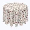 Fabric Textile Products, Machine Washable, 100% Milliken Polyester, Tablecloths, Table Runners, Napkins, & Outdoor Tablecloths, Curious Chickies (60" Round) view 1