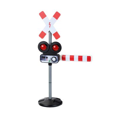 Klein Theo Train Crossing Traffic Light Cycle - Electronic Function, Motion Sensor, Light & Sound, 31.5 x 18, Ages 3+