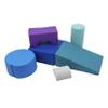 FDP SoftScape Playtime and Climb Multipurpose Playset for Infants, Toddlers 10m-2yrs Climber and Block Play, Learn Gross Motor Skills at Home or Daycare (6-Piece) - Contemporary/Purple, 12364-CTPU view 1