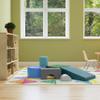 FDP SoftScape Playtime and Climb Multipurpose Playset for Infants, Toddlers 10m-2yrs For Crawlers and Little Builders, Learn Gross Motor Skills at Home or Daycare (6-Piece)- Contemporary, 12364-CT view 2