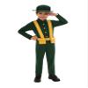 Bristol Novelty CF228L WWI Soldier (BN Original) Large Costume, Boys, Green, Yellow, Age 8-10 Years Old view 1