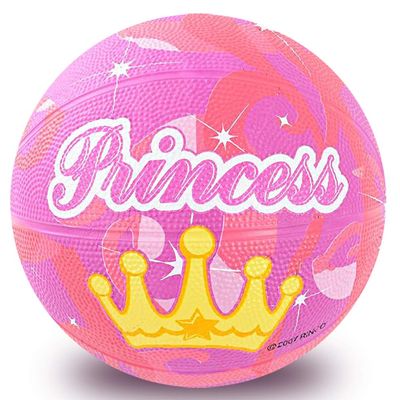 ArtCreativity Mini Princess Basketball for Kids, Cute Princess Gift for Girls, Princess Birthday Party Favors, Goodie Bag Filler, Game Prize, Rubber Princess Ball - Sold Deflated