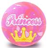 ArtCreativity Mini Princess Basketball for Kids, Cute Princess Gift for Girls, Princess Birthday Party Favors, Goodie Bag Filler, Game Prize, Rubber Princess Ball - Sold Deflated view 1