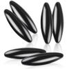 ArtCreativity Magnetic Rattlesnake Eggs Set of 3 Pairs, Magnetic Fidget Toys for Kids, Rattle Snake Egg Toys with Powerful Magnets, Fun Oval Magnets for Christmas Party view 1